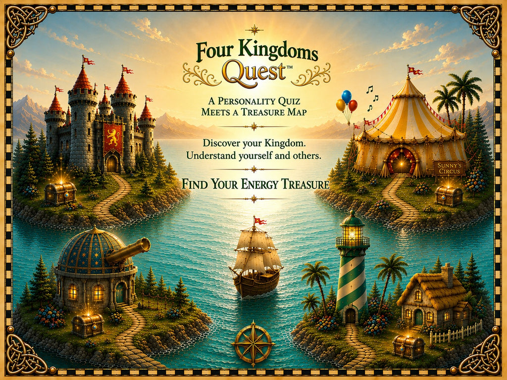 Four Kingdoms Stage Map — Large Format Banner