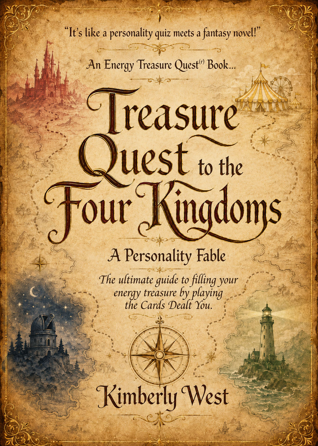 Four Kingdoms Stage Map — Large Format Banner